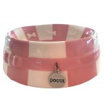 Bowl- Pink and White